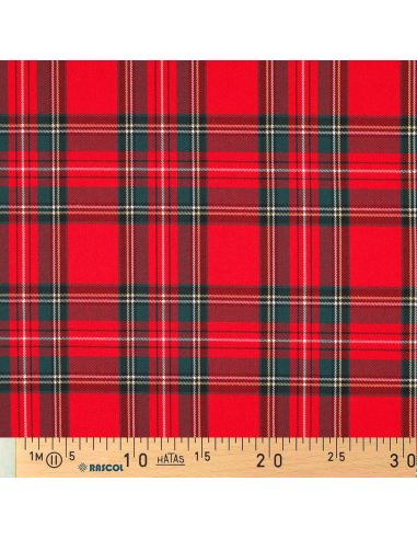 Tessuti tartan scozzesi - Rosso