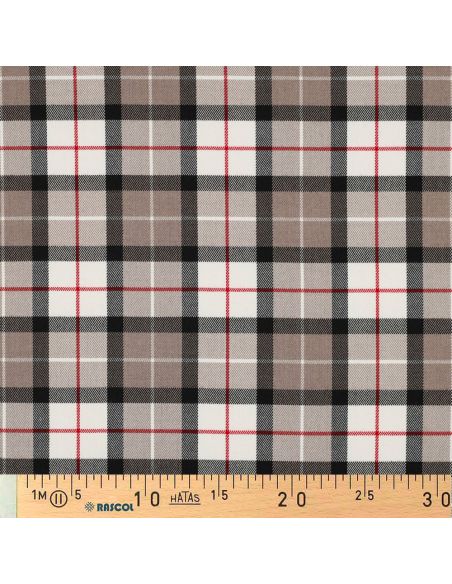 Tessuti tartan scozzesi - Talpa e nero