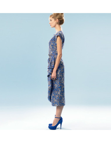 Modello di abito e cintura - Butterick 5880