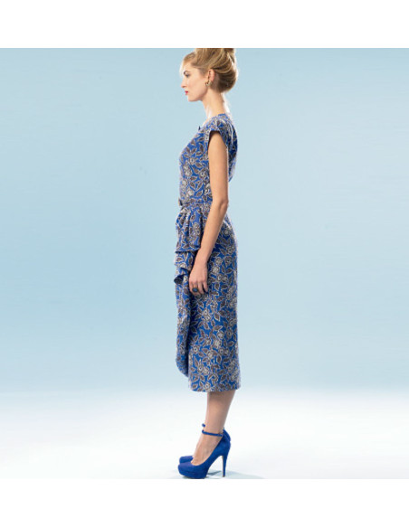 Modello di abito e cintura - Butterick 5880