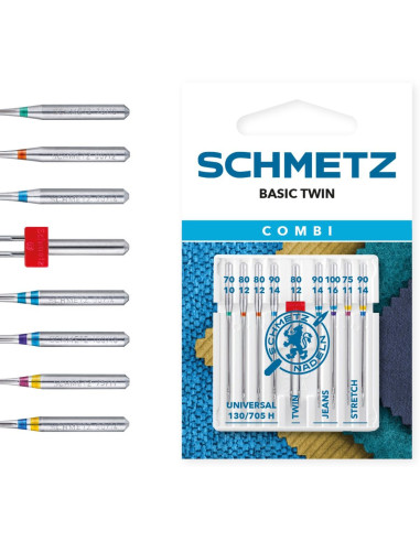 Aghi assortiti Combi Basic Twin Schmetz