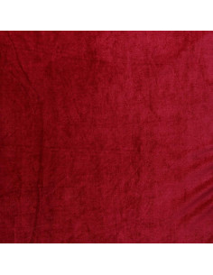 Tessuto velluto elasticizzato - Rosso 2