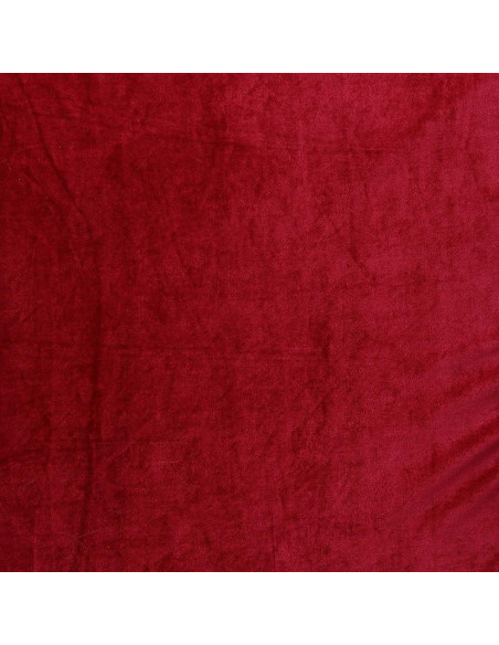 Tessuto velluto elasticizzato - Rosso