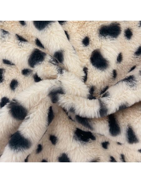 Tessuto in finta pelliccia animale - Serval