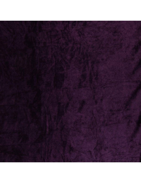 Tessuto velluto elasticizzato - Viola