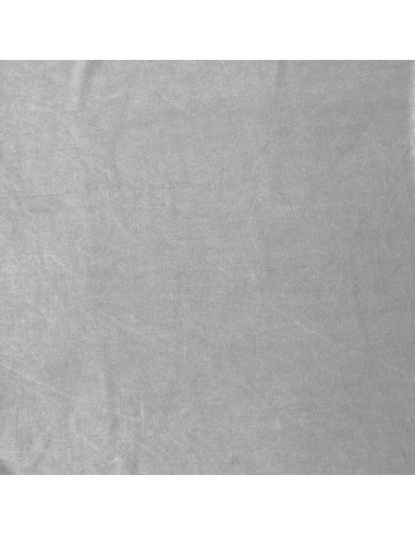 Tessuto velluto elasticizzato - Argento