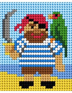 Kit telaio per bambini - Il pirata