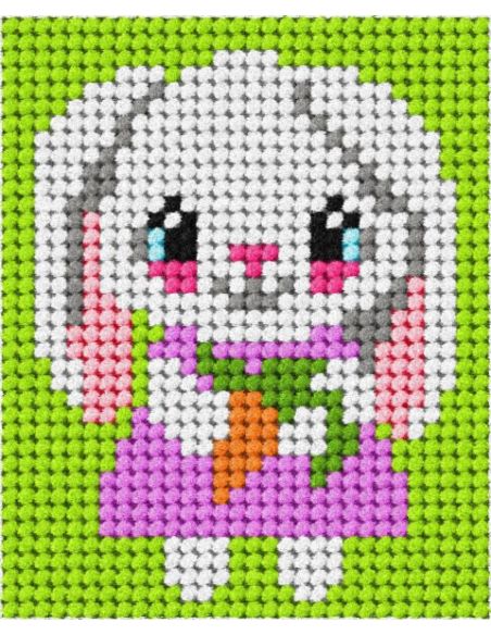 Kit telaio per bambini - Piccola coniglietta