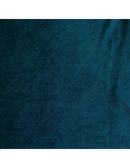 Tessuto velluto elasticizzato - Blu petrolio