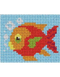 Kit telaio per bambini - Il pesce rosso