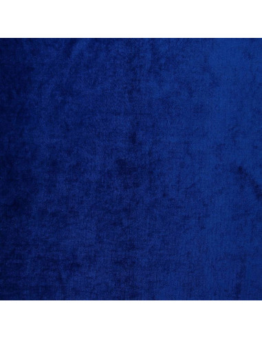 Tessuto velluto elasticizzato - Blu reale