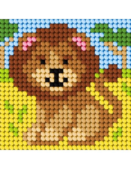 Kit telaio per bambini - Il leone