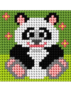 Kit telaio per bambini - Il panda
