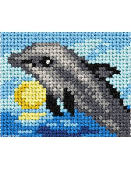 Kit telaio per bambini - Il delfino