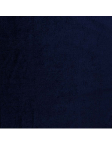 Tessuto velluto elasticizzato - Blu marino