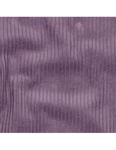Tessuto velluto a coste di cotone - Malva