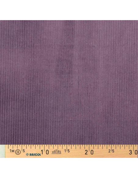 Tessuto velluto a coste di cotone - Malva