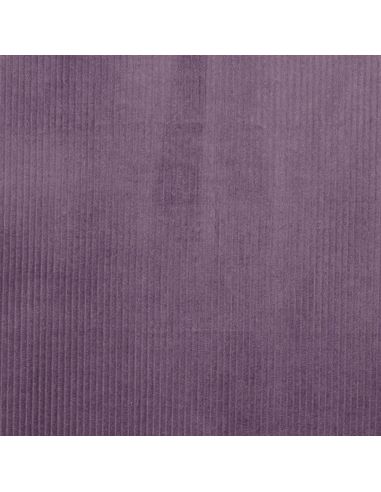 Tessuto velluto a coste di cotone - Malva