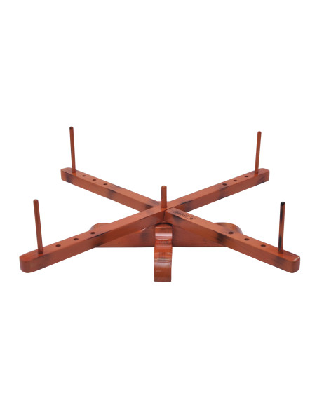 Avvolgitore per matasse in legno da tavolo durevole