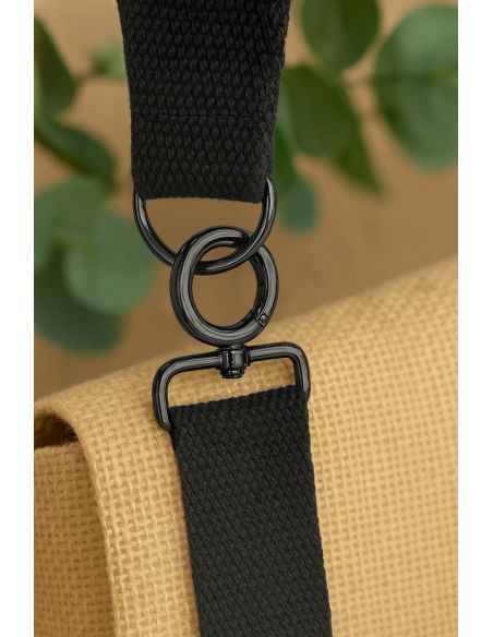 Moschettone girevole rotondo - Canne di fucile 40 x 20 mm