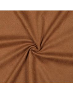 Tessuto scamosciato elasticizzato - Cammello