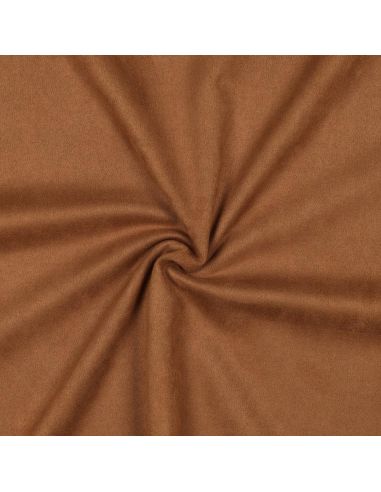 Tessuto scamosciato elasticizzato - Cammello