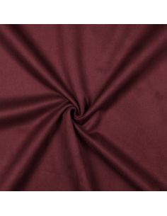 Tessuto scamosciato elasticizzato - Bordeaux