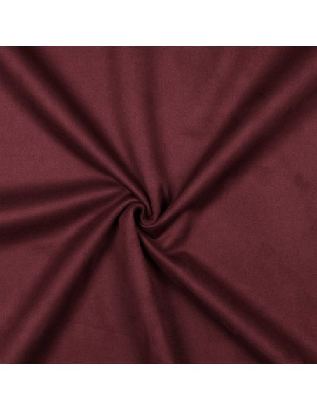 Tessuto scamosciato elasticizzato - Bordeaux
