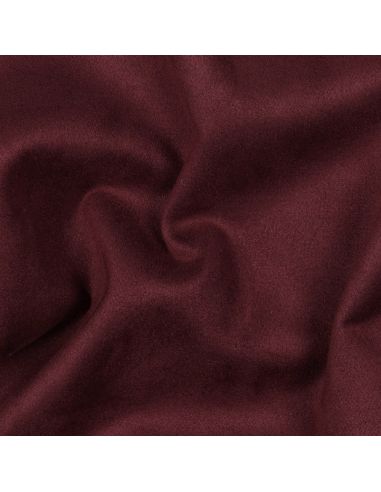 Tessuto scamosciato elasticizzato - Bordeaux