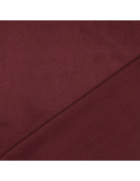 Tessuto scamosciato elasticizzato - Bordeaux