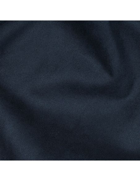 Tessuto scamosciato elasticizzato - Blu marino