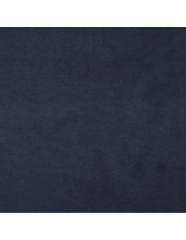 Tessuto scamosciato elasticizzato - Blu marino