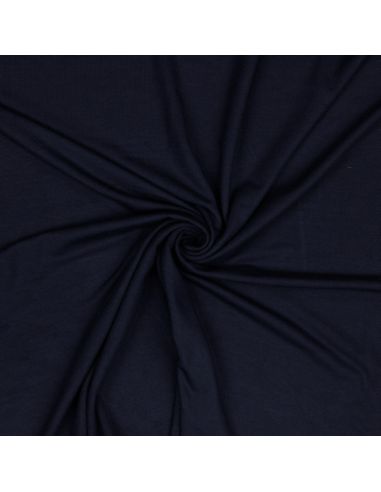 Tessuto jersey tencel modal - Blu marino