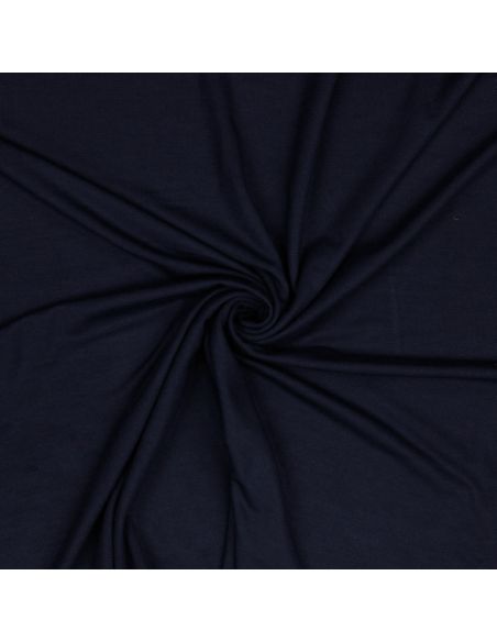 Tessuto jersey tencel modal - Blu marino