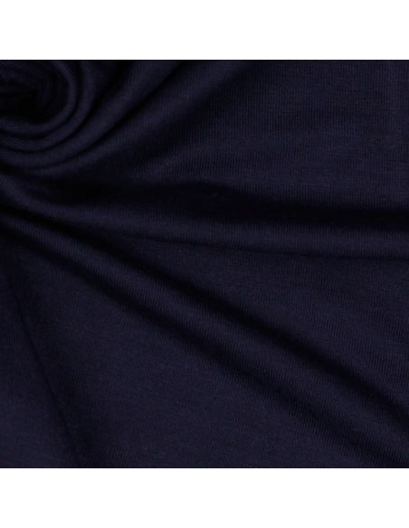 Tessuto jersey tencel modal - Blu marino