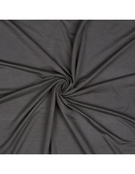 Tessuto jersey tencel modal - Grigio scuro