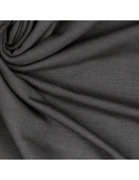 Tessuto jersey tencel modal - Grigio scuro