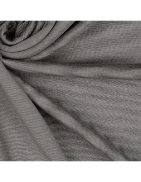 Tessuto jersey tencel modal - Grigio chiaro