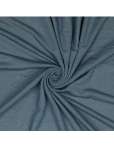 Tessuto jersey tencel modal - Blu jeans