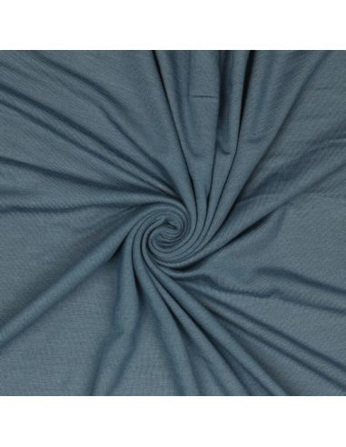 Tessuto jersey tencel modal - Blu jeans