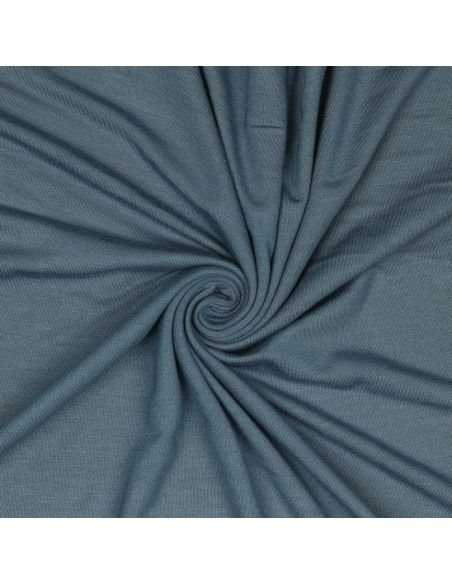 Tessuto jersey tencel modal - Blu jeans