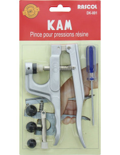 Pinza per bottoni a pressione KAM