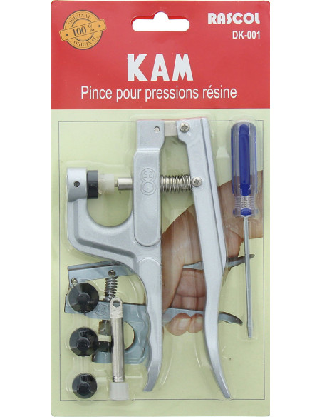Pinza per bottoni a pressione KAM