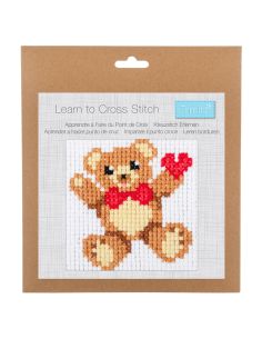 Kit punto croce contato - Orsetto di peluche