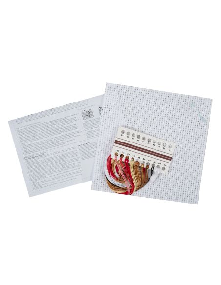 Kit punto croce contato - Orsetto di peluche