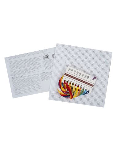 Kit punto croce contato - Arcobaleno