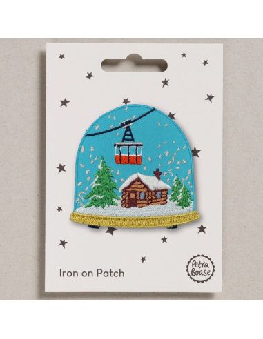 Toppa termoadesiva - Palla di neve