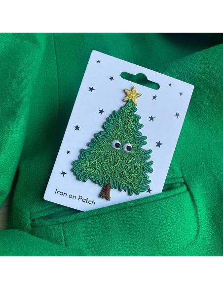 Toppa termoadesiva - Albero di Natale