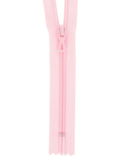 Cerniera lampo in nylon - Rosa