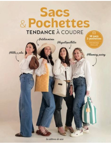Libri borse e pochette alla moda da cucire